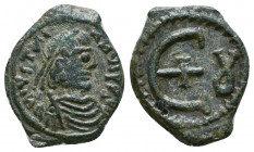 Justinian I. 527-565. Æ Nummi

Weight: 2.4 gr
Diameter: 14 mm