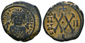 MAURICE TIBERIUS. 582-602 AD. Æ Half Follis

Weight: 7.0 gr
Diameter: 23 mm