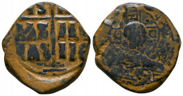 BYZANTINE EMPIRE. 9th - 11th Century. AE Anonymous Follis..

Weight: 13.0 gr
Diameter: 28 mm