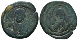 BYZANTINE EMPIRE. 9th - 11th Century. AE Anonymous Follis..

Weight: 7.8 gr
Diameter: 27 mm