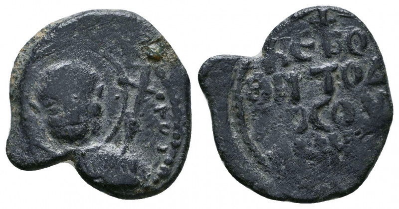 CRUSADERS, Antioch. Tancred. Regent, 1101-1112. Æ Follis

Weight: 2.8 gr
Diamete...