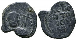 CRUSADERS, Antioch. Tancred. Regent, 1101-1112. Æ Follis

Weight: 2.8 gr
Diameter: 16 mm