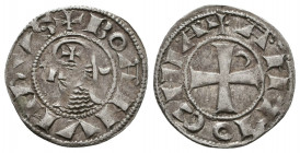 CRUSADERS, Antioch. Bohémond III. 1163-1201. AR Denier

Weight: 1.0 gr
Diameter: 17 mm