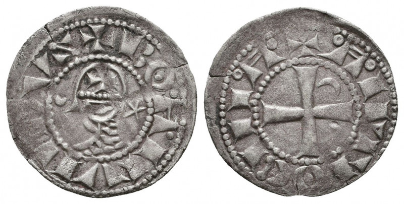 CRUSADERS, Antioch. Bohémond III. 1163-1201. AR Denier

Weight: 0.9 gr
Diameter:...