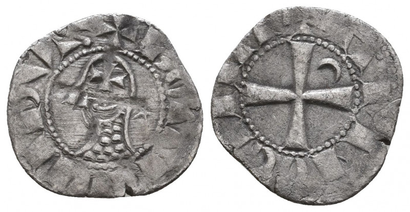 CRUSADERS, Antioch. Bohémond III. 1163-1201. AR Denier

Weight: 0.7 gr
Diameter:...