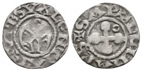 CRUSADERS, Antioch. 1149-1163. AR Denier

Weight: 0.8 gr
Diameter: 17 mm