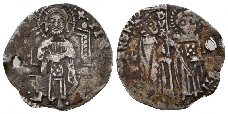 ITALY, Venezia (Venice). 1253-1268. AR Grosso

Weight: 1.6 gr
Diameter: 21 mm