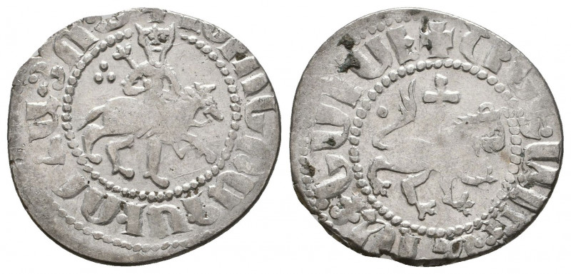 ARMENIA, Cilician Armenia. . 12th -13th C. AR Silver Coin.

Weight: 2.3 gr
Diame...