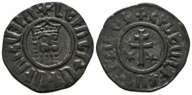 ARMENIA, Cilician Armenia. . 12th -13th C. Ae Levon I Tank.

Weight: 6.7 gr
Diameter: 28 mm