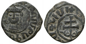 Cilician Armenia. King Hetoum II 1289~1305 AD. "Crowned Bust" kardez.

Weight: 4.0 gr
Diameter: 21 mm