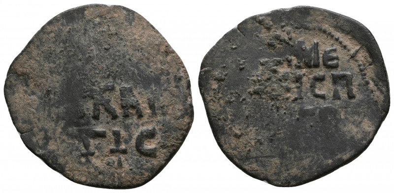 DANISHMENDID: Amir Ghazi, 1104-1134, AE dirham 

Weight: 5.6 gr
Diameter: 28 mm