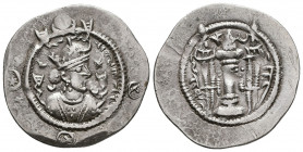 Sasanids Silver Coins, Ar

Weight: 4.1 gr
Diameter: 32 mm