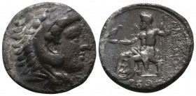 Kings of Macedon. Ale.ander III 'the Great' (336-323 BC). AR Tetrarachm.

Weight: 13.7 gr
Diameter: 27 mm