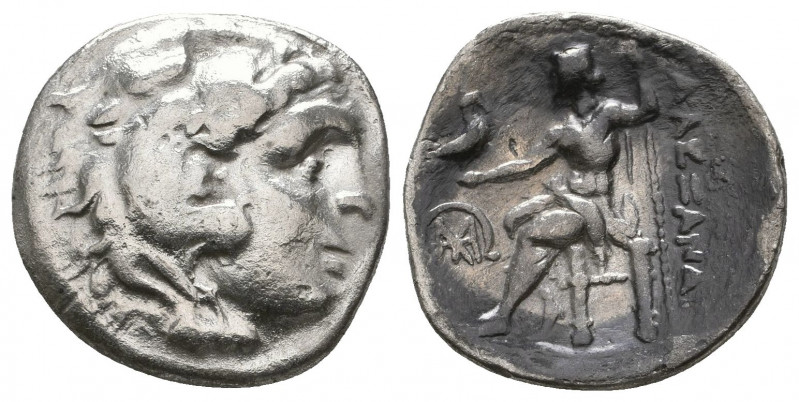 Kings of Macedon. Ale.ander III 'the Great' (336-323 BC). AR Drachm.

Weight: 4....