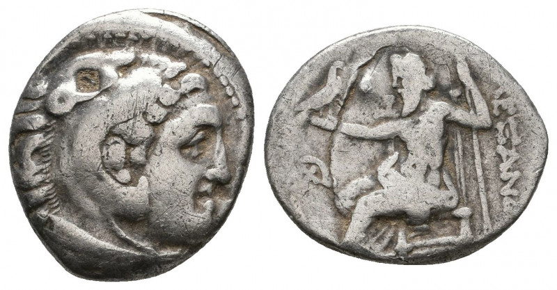 Kings of Macedon. Ale.ander III 'the Great' (336-323 BC). AR Drachm.

Weight: 4....