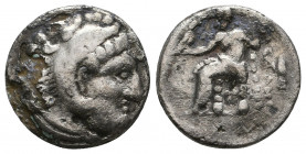 Kings of Macedon. Ale.ander III 'the Great' (336-323 BC). AR Drachm.

Weight: 2.9 gr
Diameter: 16 mm