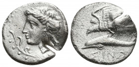 PAPHLAGONIA, Sinope. Circa 410-350 BC. AR Drachm 

Weight: 5.5 gr
Diameter: 19 mm