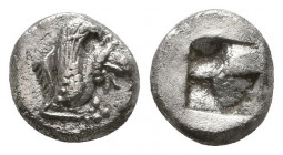 Greek AR Silver Obol, Ca. 350-300 BC..

Weight: 0.9 gr
Diameter: 8 mm