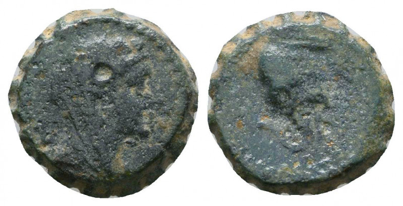 Seleukid Kingdom. 2nd - 1st Century. B.C..

Weight: 2.5 gr
Diameter: 13 mm