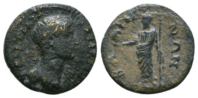 Hadrian. AD 117-138. Æ

Weight: 1.9 gr
Diameter: 15 mm