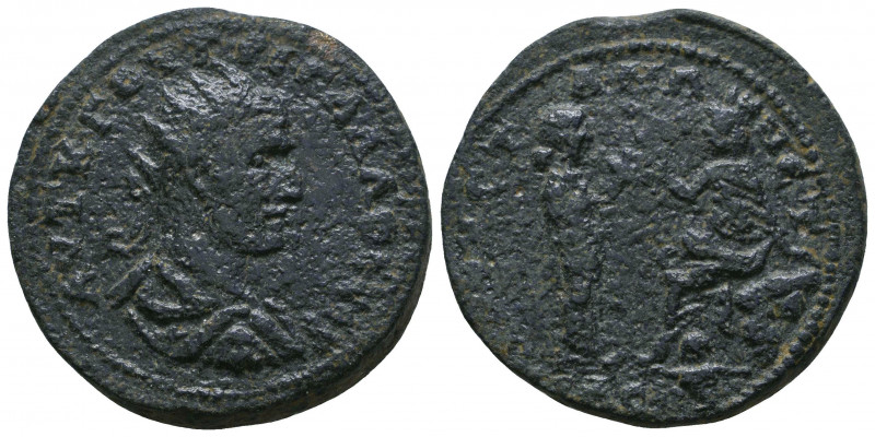 CILICIA, Augusta. Trebonianus Gallus. AD 251-253. Æ. Radiate, draped, and cuiras...