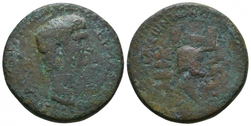 Roman Provincial Coins, Claudius AE.

Weight: 18.2 gr
Diameter: 29 mm