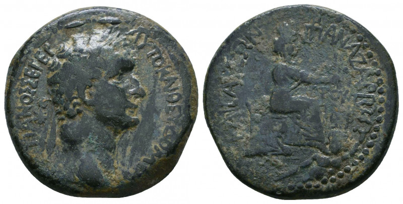 Roman Provincial Coins
CILICIA. Anazarbos. Domitian (81-96). Ae.
Obv: AYTO KAI Θ...