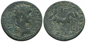 Severus Alexander (222-235 AD). AE, Anazarbos, Cilicia. 

Weight: 14.3 gr
Diameter: 27 mm