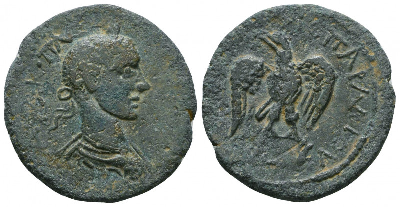 CILICIA, Antioch. Trajan Decius. 249-251 AD. Æ . Laureate, draped, and cuirassed...
