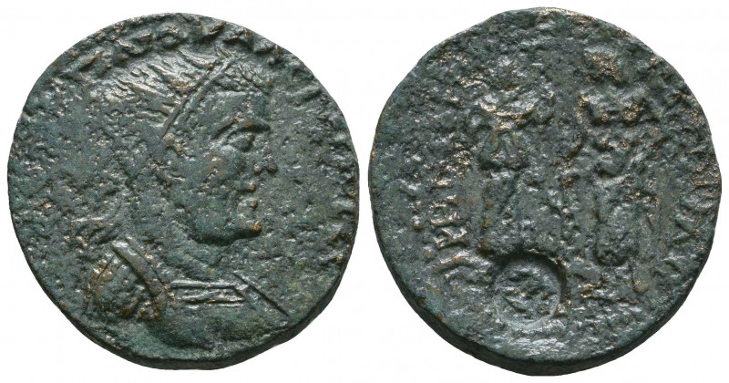 CILICIA, Valerian I. AD 253-260. Æ

Weight: 16.7 gr
Diameter: 27 mm