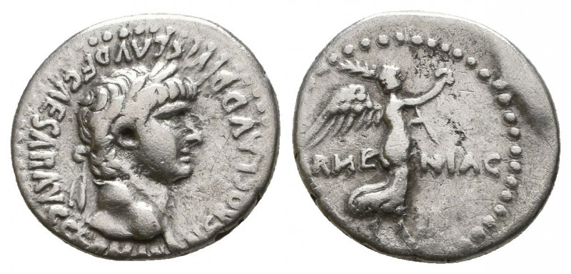 Nero AR Hemidrachm of Caesarea, Cappadocia. AD 58-60. NERO CLAVD DIVI CLAVD F CA...