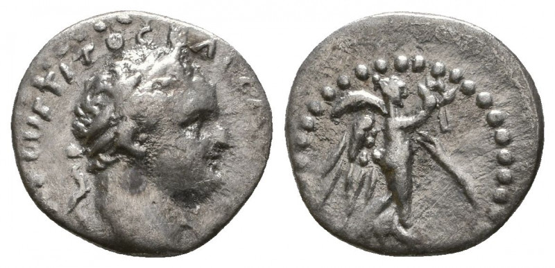 CAPPADOCIA. Caesarea. Titus (79-81) Hemidrachm AR 

Weight: 1.5 gr
Diameter: 13 ...