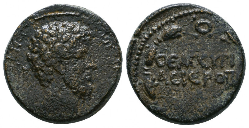 Syria. Cyrrhestica. Cyrrhus. Lucius Verus AD 161-169. AE

Weight: 8.5 gr
Diamete...