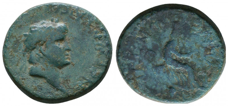 Nero AD 54-68. Ae.

Weight: 11.3 gr
Diameter: 25 mm