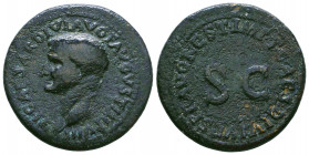 Drusus (Caesar, 19-23). Æ. Rome, Bare head l. R/ Legend around large SC. RIC I 46

Weight: 11.3 gr
Diameter: 23 mm