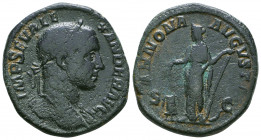 Severus Alexander. AD 222-235. Ae Sestertius

Weight: 18.7 gr
Diameter: 31 mm