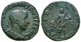 Gordian III. A.D. 238-244. Ae sestertius

Weight: 14.7 gr
Diameter: 24 mm