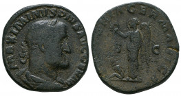 Maximinus I Thrax AD 235-238. Rome Sestertius , Ae

Weight: 22.4 gr
Diameter: 28 mm