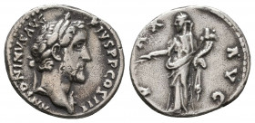 Antoninus Pius, AR Denarius 138-161. Rome

Weight: 2.4 gr
Diameter: 15 mm