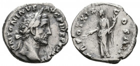 Antoninus Pius, AR Denarius 138-161. Rome

Weight: 2.7 gr
Diameter: 17 mm