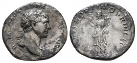 Trajan AR Denarius 98-117 . Rome. 

Weight: 2.7 gr
Diameter: 18 mm