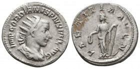 Gordian III AD 238-244. Ar Antoninianus

Weight: 4.4 gr
Diameter: 22 mm