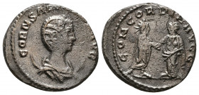 Salonina (wife of Gallienus) AR Antoninianus. Samosata, AD 255-258. 

Weight: 3.2 gr
Diameter: 19 mm