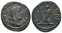 Valerian I AD 253-260. Ar Antoninianus

Weight: 3.5 gr
Diameter: 21 mm