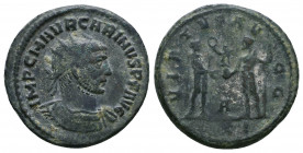 Carinus AD 283-285. Rome Ae Antoninianus

Weight: 4.6 gr
Diameter: 20 mm