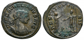 Aurelian. Ae Antoninianus. AD 270-275.

Weight: 4.3 gr
Diameter: 24 mm