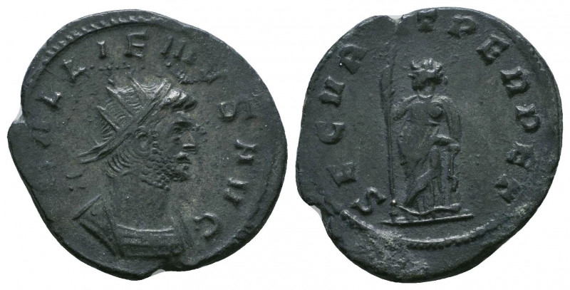 Gallienus (253-268) Ae Antoninianus

Weight: 3.8 gr
Diameter: 22 mm