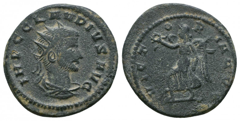 Claudius II (Gothicus) AD 268-270. Ae Antoninianus

Weight: 3.7 gr
Diameter: 20 ...