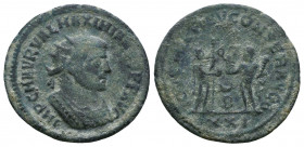Maximianus Herculius AD 286-305. Ae Antoninianus

Weight: 3.0 gr
Diameter: 22 mm
