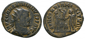 Maximianus Herculius AD 286-305. Ae Antoninianus

Weight: 2.1 gr
Diameter: 18 mm